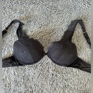 Gray Aerie Push Up Bra